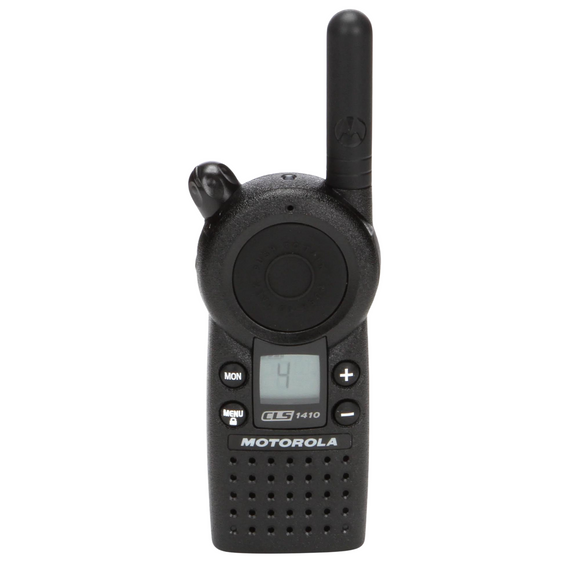 Motorola CLS1410 UHF 1 Watt 4 Channel Lightweight Business Radio