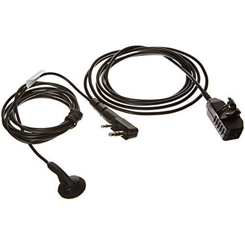 Kenwood KHS-23 2-Wire Cell-Style Earbud Clip/PTT Palm Microphone