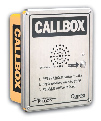 Ritron RQX-451-XT UHF Callbox, Outdoor Enclosure, 1 Channel, 1 or 2 watt, narrowband