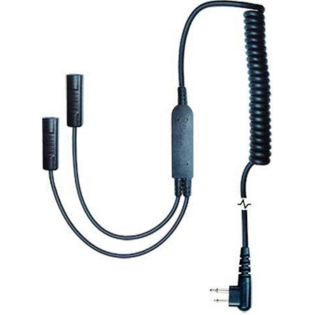Klein Electronics RiderComm-M1 Connector Cable for 2-Pin Radio