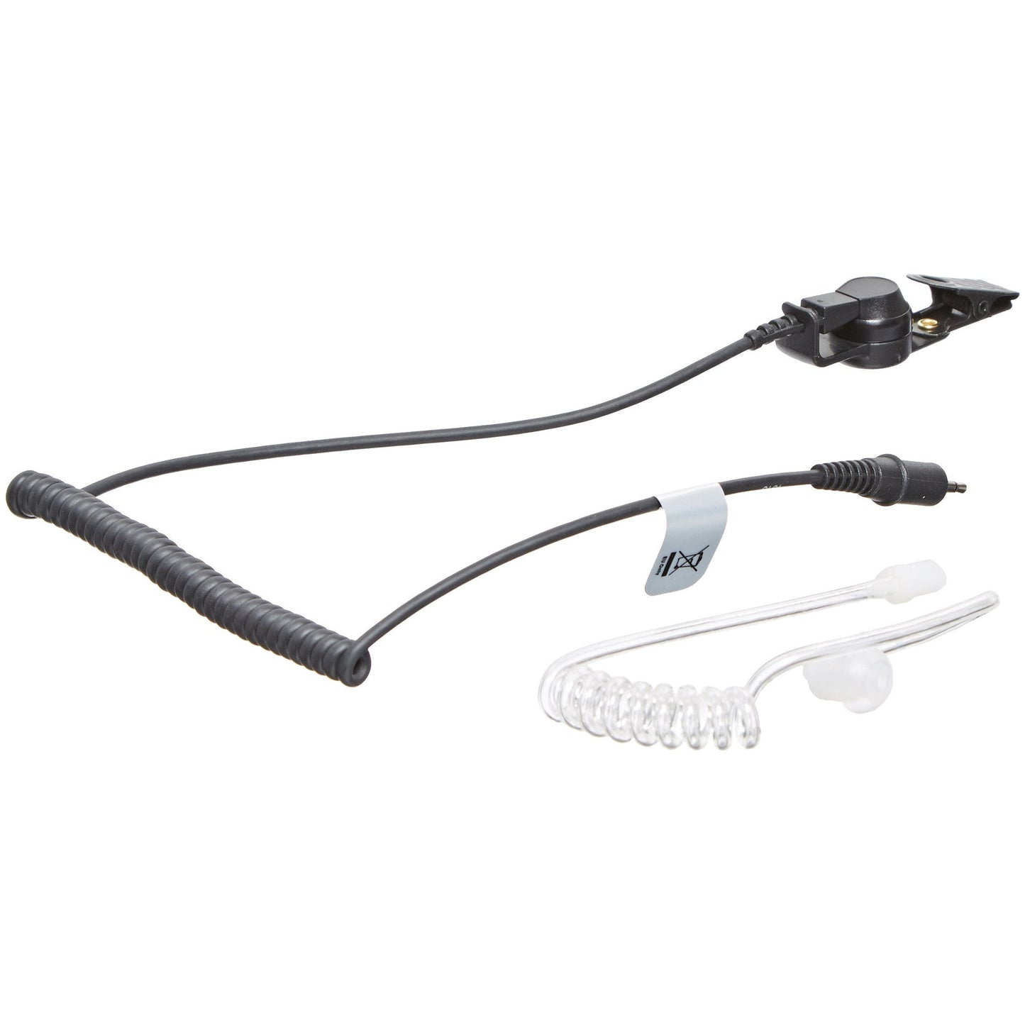 Kenwood Earbud, Black, 2.5mm Jack, Plastic/Metal