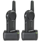 2 Pack of Motorola DLR1020 Two Way Radio Walkie Talkies