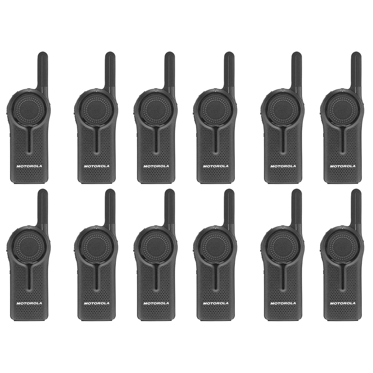 12 Pack of Motorola DLR1020 900MHz ISM Band 1 Watt 2 Channels License Free Digital Two-Way Radio