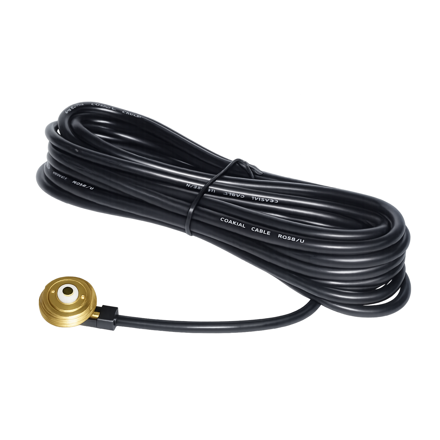 Opek AM-207-A 3/4-Inch NMO to PL-259 Roof Mount Kit with 14ft RG-58U Cable
