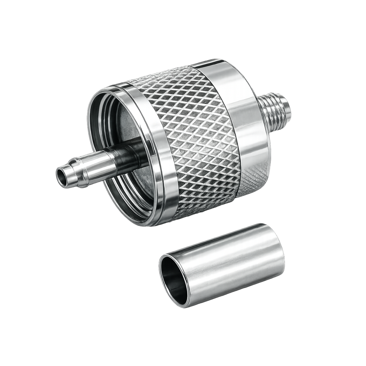 Opek AT-7501A UHF Male Crimp Connector for RG-58 Coax Cable