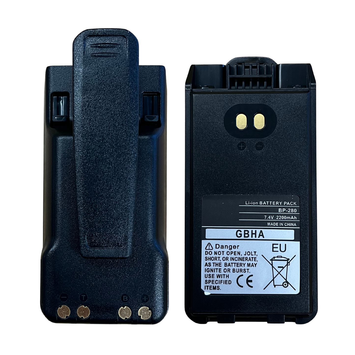 SRcomm SR-B280 Li-Ion 2200mAh 7.2V High-Capacity Battery for Icom F1000 F2000 Series Radios