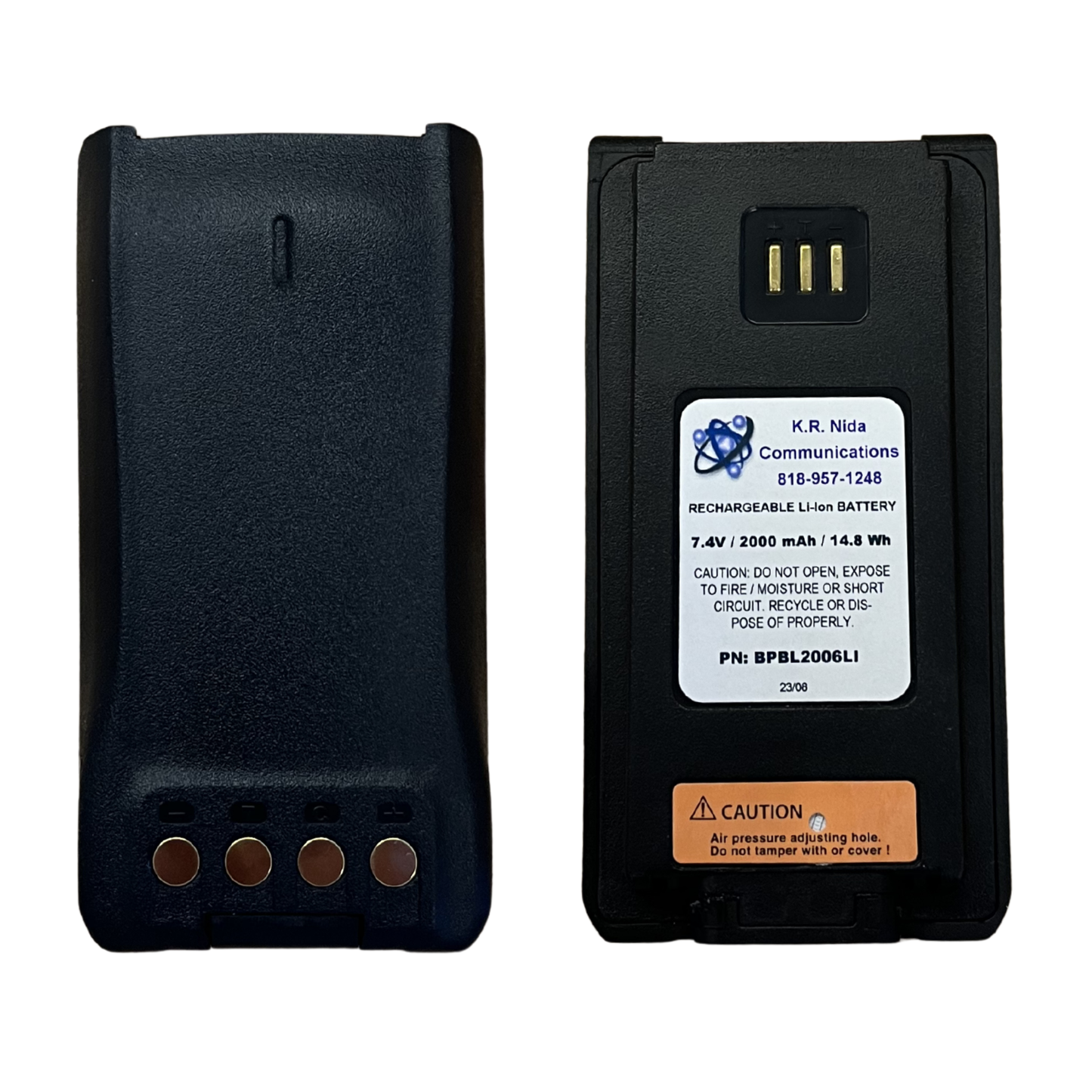 BPBL2006LI 7.4V 2000mAh Lithium-Ion Battery for PD702 PD782 PD785 DMR Radios
