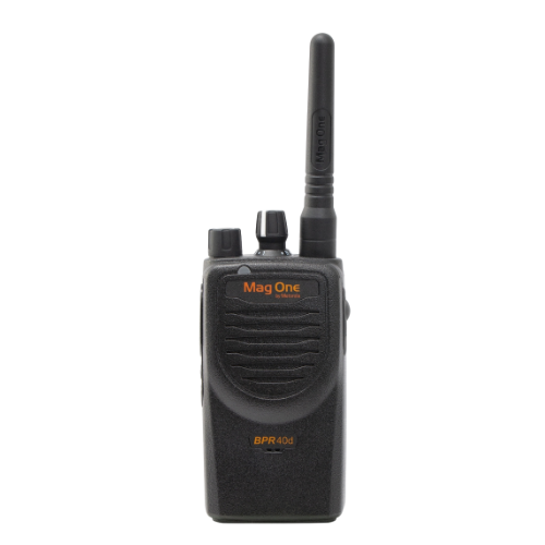 Motorola BPR40D-U16 AAH85EDJ8AD3AN UHF 403-470MHz 16 Channels 4 Watts Digital/Analog Two-Way Radio