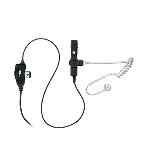 OTTO E1-EA2MR131 Surveillance Headset Kit w/ Inline Mic for Motorola XPR DP MTP Series
