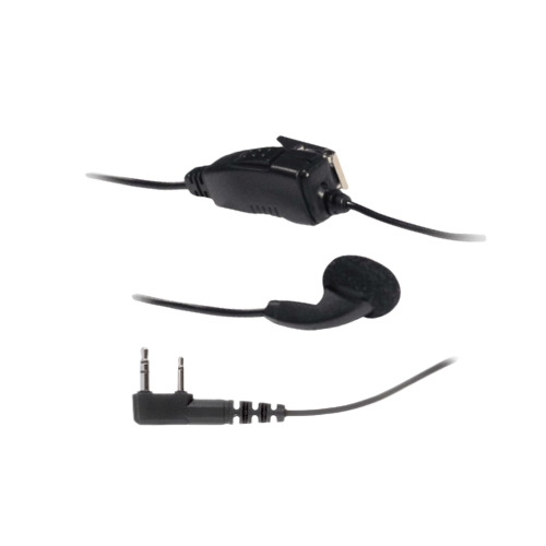 OTTO E1-EB2KA131 One-Wire Surveillance Kit with Earbud for Kenwood RELM HYT Baofeng Linton Radios