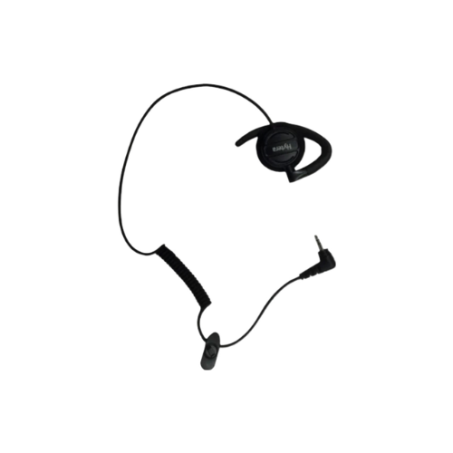 Hytera HYT EAM1325 Single Wire Earhook Earpiece with Mic and PTT for TC320