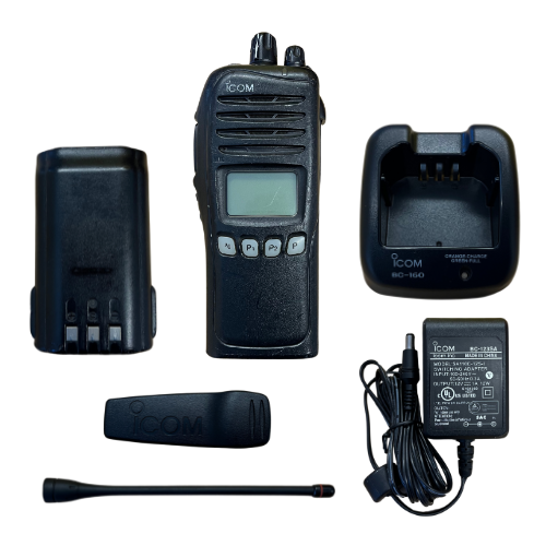 Used Icom F4161S UHF 400-470MHz 512 Channel 5 Watt radio