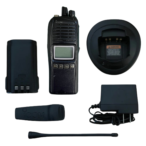 Used Icom F4261DS UHF 400–470MHz 512 Channel 5W Limited Keypad Digital Portable Two-Way Radio