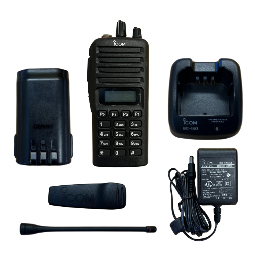 Used Icom F43GS UHF 400-470MHz 256 Channels 4 Watt Radio