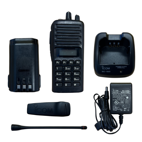 Used Icom F43GT DTMF UHF 400-470MHz 256 Channel 4 Watt Radio