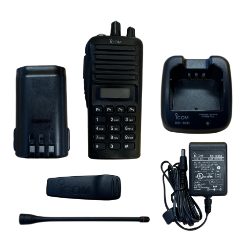 Used Icom F43TR UHF 400-470MHz 256 Channel 4 Watt DTMF Trunking Radio