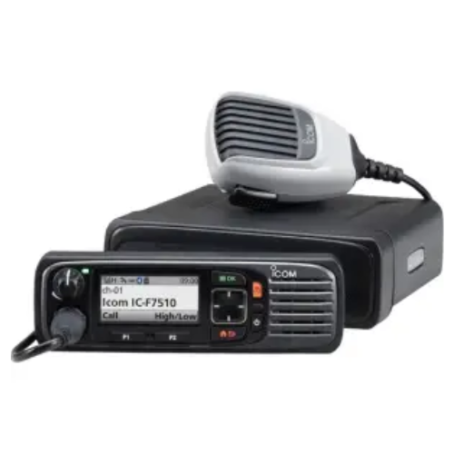Icom F7540 700/800MHz 1024 channel 45 watt P25 Phase 1 & 2 Conventional and Trunking Mobile Two-Way Radio