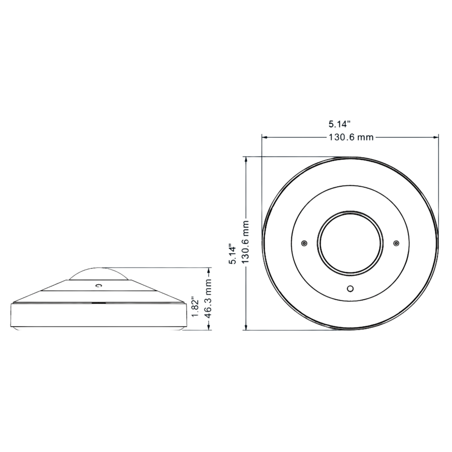 GeoVision GV-GFER12800 12MP 360° Fisheye AI H.265 Super Low Lux IP67 IK10 PoE IP Camera AI-Powered 360° Surveillance with Advanced Fisheye Technology