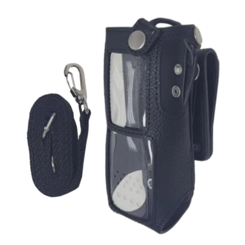 Hytera LCY025 Protective Form-Fit Leather Carry Case for HP702 & HP782 Two-Way Radios