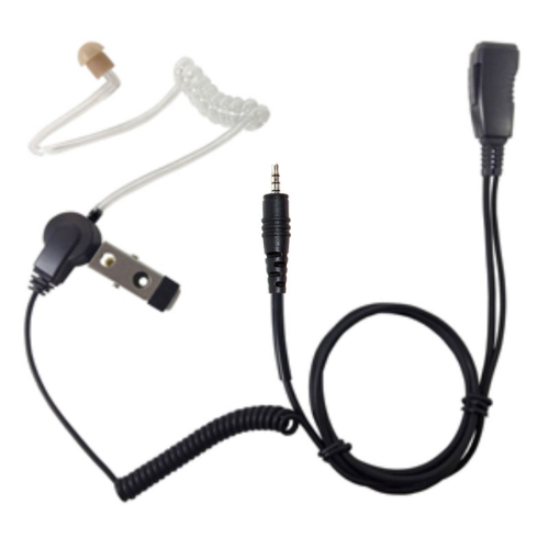 Pryme LMC-1AT-21 Covert Ear Tube Microphone for Kenwood ProTalk LT PKT-23 Two-Way Radios