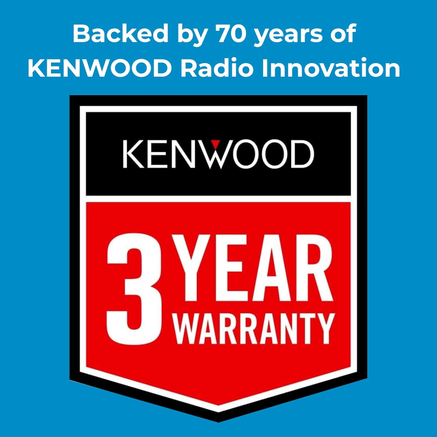 Kenwood ProTalk NX-P1300NUK UHF 400-512MHz 64 Channels 5 Watt NXDN Digital/Analog Two-Way Radio