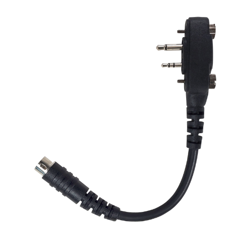 PRYME PA-530s Quick Disconnect Adapter for ICOM SPM-305EB SPM-1205 SPM-1305 SPM-1405 SPM-1505 SPM-2005 SPM-2105 SPM-2205 SPM-2305 SPM-3005 NBP-BH05 HDS-EM05 HBB-EM05