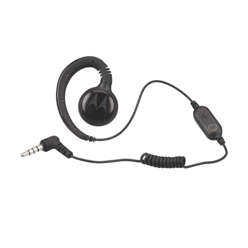 Motorola HKLN4513 / PMLN6397 Swivel Earpiece with Inline PTT for CLP Bluetooth Modules