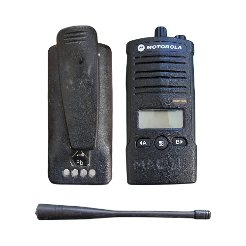 Used Motorola RDU4160D UHF 16 Channel 4 Watt Professional Two-Way Radio