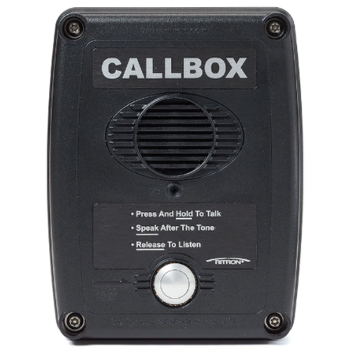 Ritron RQX-411-BLK Wireless Intercom, UHF, Hi-Viz 700mW CallBox
