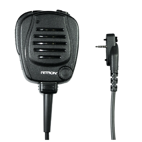 Ritron RSM-9X Large Speaker Microphone with Earphone Jack for SLX & J Series Radios
