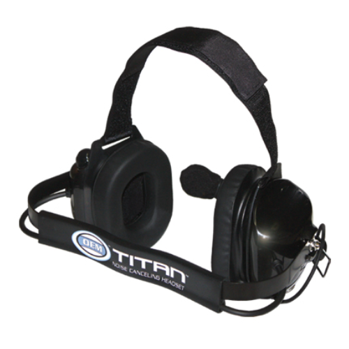 Klein TITAN MechanicalBoom Extreme High-Noise Dual-Muff Headset with 5-Pin Connector