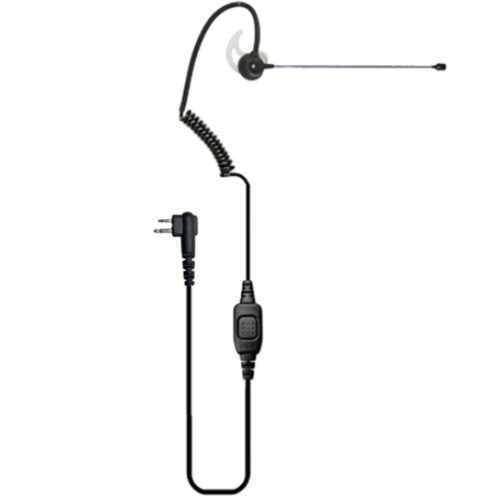 KLEIN Electronics ComFIt M1 1-Wire Pro-Audio Boom Earpiece with Adjustable Earloop for Motorola Two-Pin Radios