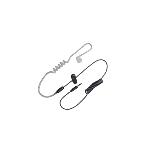 Hytera EA-01 Acoustic Tube Receive-Only Earpiece 3.5mm Plug for HP7 series BD3 series PD3 series and more