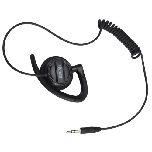 Hytera EH-02 Swivel Style Receive-Only Earpiece 3.5mm Audio Jack