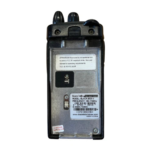 2 Pack of Used Blackbox - VHF 150-174 MHz 16 channels Two-Way Radios (AS-IS)