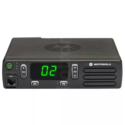 Motorola CM200D-UA25 UHF 403-470MHz 16 Channel 25 Watt Analog Mobile Two-Way Radio AAM01QNC9JC1AN