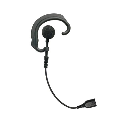 Pryme SNP-EH Responder Soft Earhook Earphone with Braided Fiber Cable and SNAP Connector