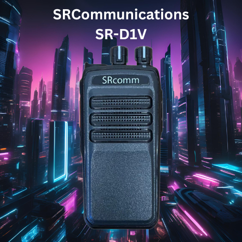 SRCommunications SR-D1V VHF Two-Way Radio: Clear, Secure Communication Wherever You Need It