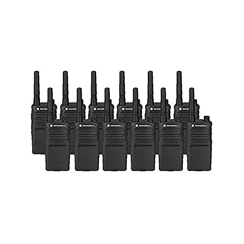 12 Pack of Motorola RMM2050 Two Way Radio Walkie Talkies