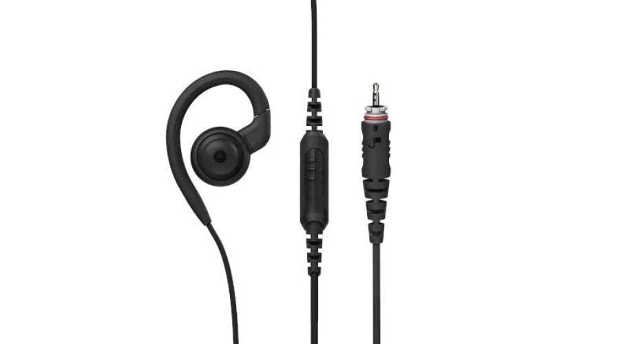 Motorola Headphones Brand Model Original Earphone for Standard CLPe with PTT in-Line - Short Cable