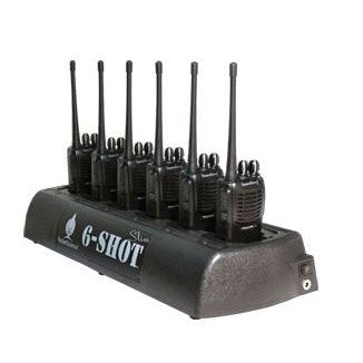 Klein Electronics - 6SHOTSLIM - Klein - 6shotslim 6-Shot Slim 6-Unit Battery Charger (pods Sold Separately)