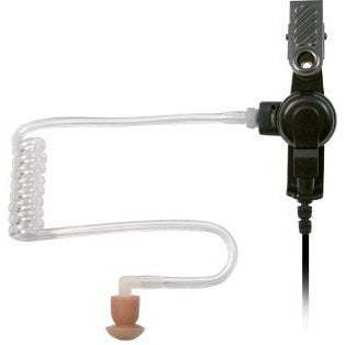 PRYME EH-1389SC-25 3.5mm Acoustic Tube Listen Only Earpiece with 7" Coiled Cord