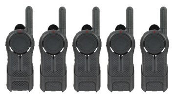 5 Pack of Motorola DLR1060 Radios