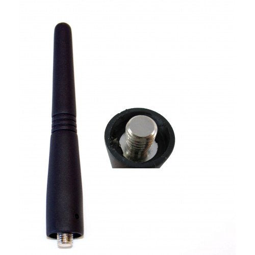 Stubby UHF 400-490mhz antenna Motorola SP50 SP21 GP300 P1225 P110 AXU4100 CP125 HT750 HT1250 HT1250LS HT1250LS+ PR860 MU11C MU21CV MU22CV MU24CVS TALKABOUT DPS CT150 CT250 CT450 CT450LS HT1550