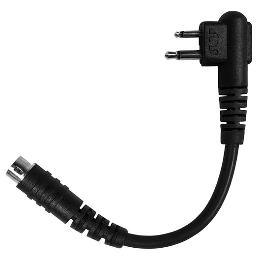 Pryme PA-503 Quick Disconnect Adapter for Motorola 2-Pin CP100D CP200D BPR40 CLS DTR DLR Series