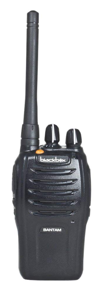 Blackbox BANTAM-VHF Bantam VHF 2-Way Radio with Kenwood Connector Jack; Compact, Rugged, Full Power Radio; 16 Channels; 5 watts/2 watts RF power; Scanning; Voice Channel Enunciation