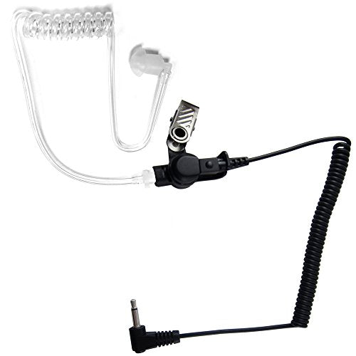 The Comm Guys 2.5mm Police Listen Only Acoustic Tube Earpiece Headset for Radio Speaker Mic