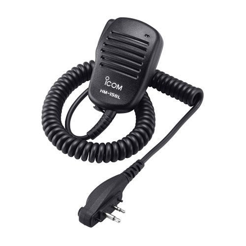 Icom HM-158LA Compact Speaker Mic w/Alligator Clip