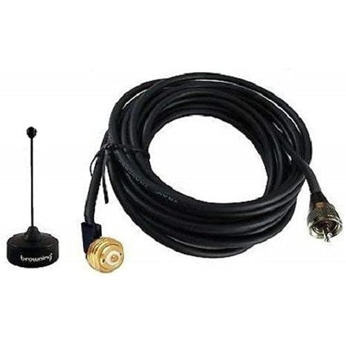 Black 800MHZ NMO PRETUNED Antenna KIT XTL5000 GTX800 MCS2000 XPR4580