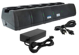 Power Products Endura EC6M+TWP-MT3 6-Unit Charger for Motorola CP150 CP200, CP250, EP450, PR400 Series